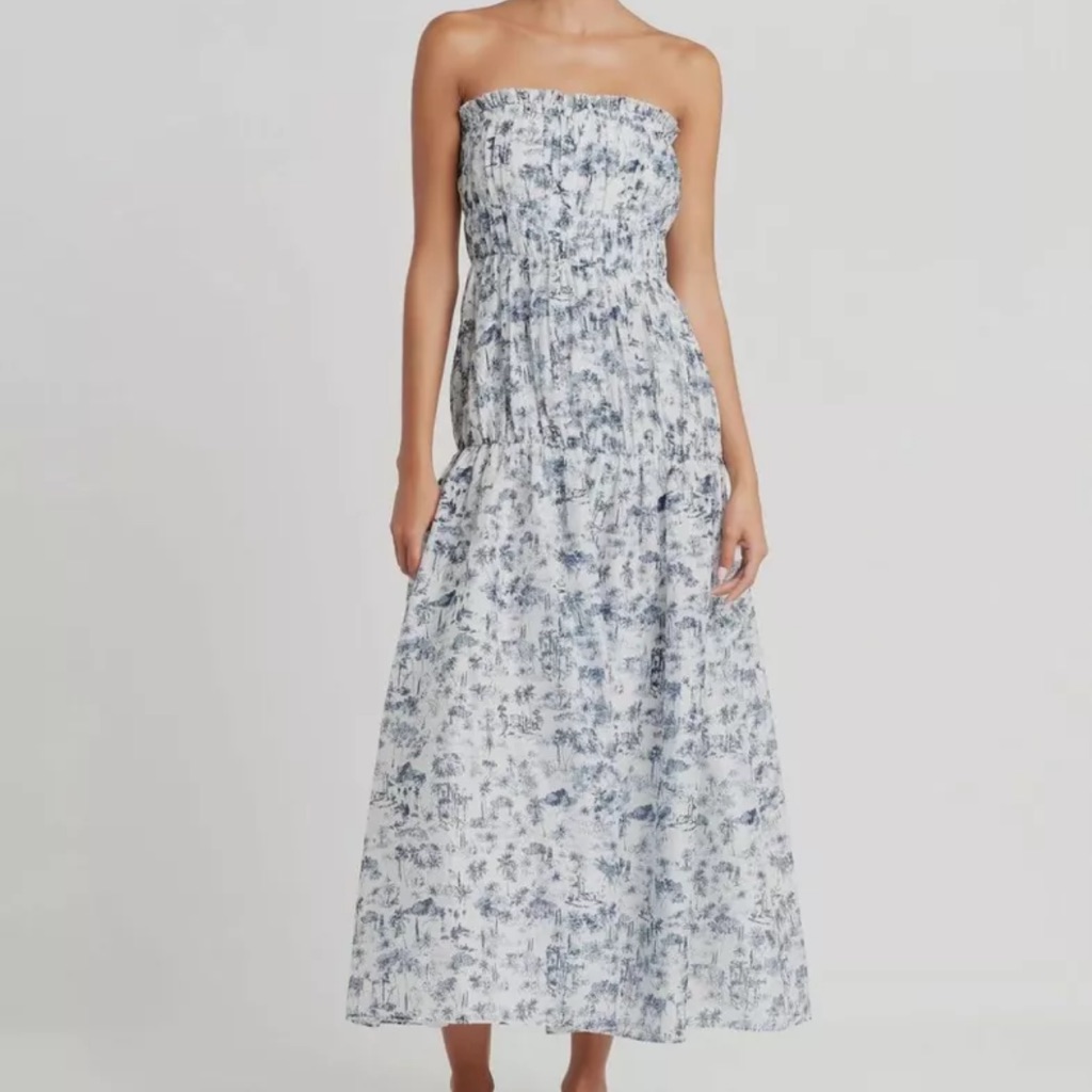 Sir The Label Dimitri Strapless Dress